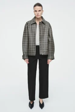 COS TAPERED COTTON PANTS-Women Pants