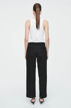 COS TAPERED COTTON PANTS-Women Pants