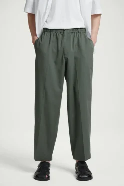 COS TAPERED ELASTICATED PANTS- Pants