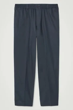 COS TAPERED ELASTICATED PANTS- Pants