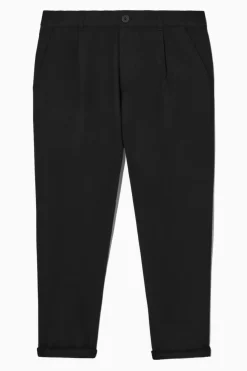 COS TAPERED WOOL CHINOS- Pants