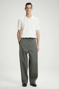 COS TEXTURED KNITTED POLO SHIRT- Polo Shirts | Sweaters & Cardigans