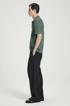COS TEXTURED KNITTED POLO SHIRT- Polo Shirts | Sweaters & Cardigans