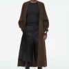 COS TEXTURED MOHAIR-BLEND MAXI CARDIGAN-Women Sweaters & Cardigans