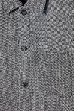 COS TEXTURED WOOL-BLEND OVERSHIRT- Shirts