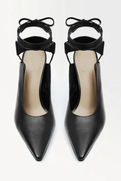 COS THE ANGLED LACE-UP PUMPS-Women Shoes