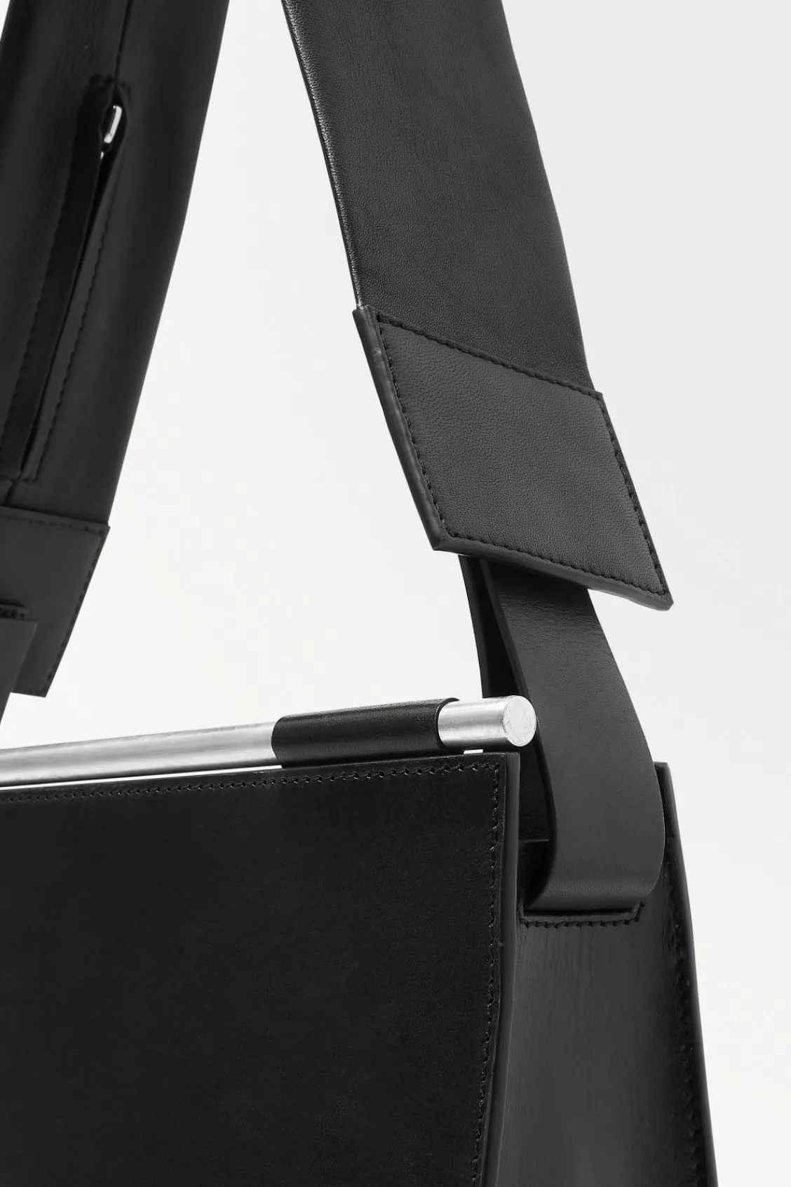 COS THE BOX SHOULDER BAG - LEATHER-Women Bags