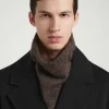 COS THE BRUSHED-CASHMERE FUNNEL NECK WARMER- Hats & Scarves | Cashmere