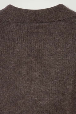 COS THE BRUSHED-CASHMERE POLO SHIRT- Polo Shirts | Cashmere
