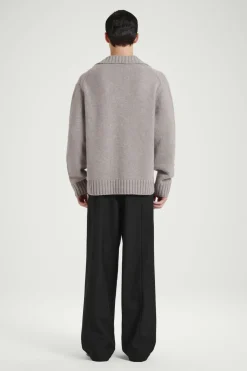 COS THE CASHMERE POLO SWEATER- Polo Shirts | Cashmere
