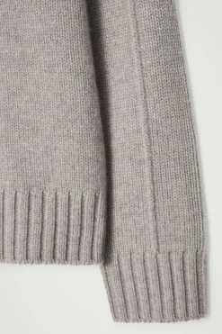 COS THE CASHMERE POLO SWEATER- Polo Shirts | Cashmere