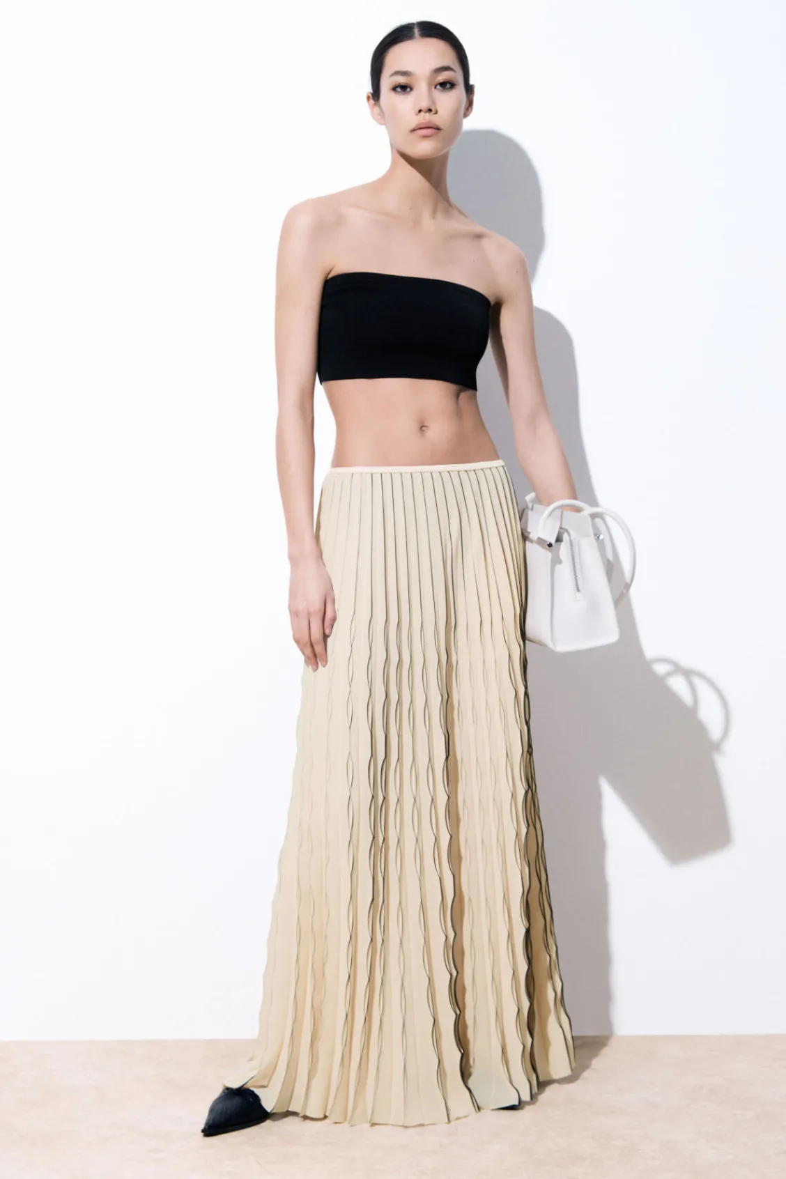 COS THE CLEAN KNITTED BANDEAU-Women Tops | Sweaters & Cardigans