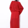 COS THE CRINKLED SILK-CHIFFON MAXI SKIRT-Women Skirts