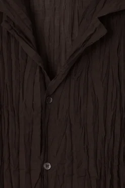 COS THE CRINKLED WOOL RESORT SHIRT- Shirts