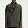 COS THE DOUBLE-BREASTED PEA COAT- Coats & Jackets