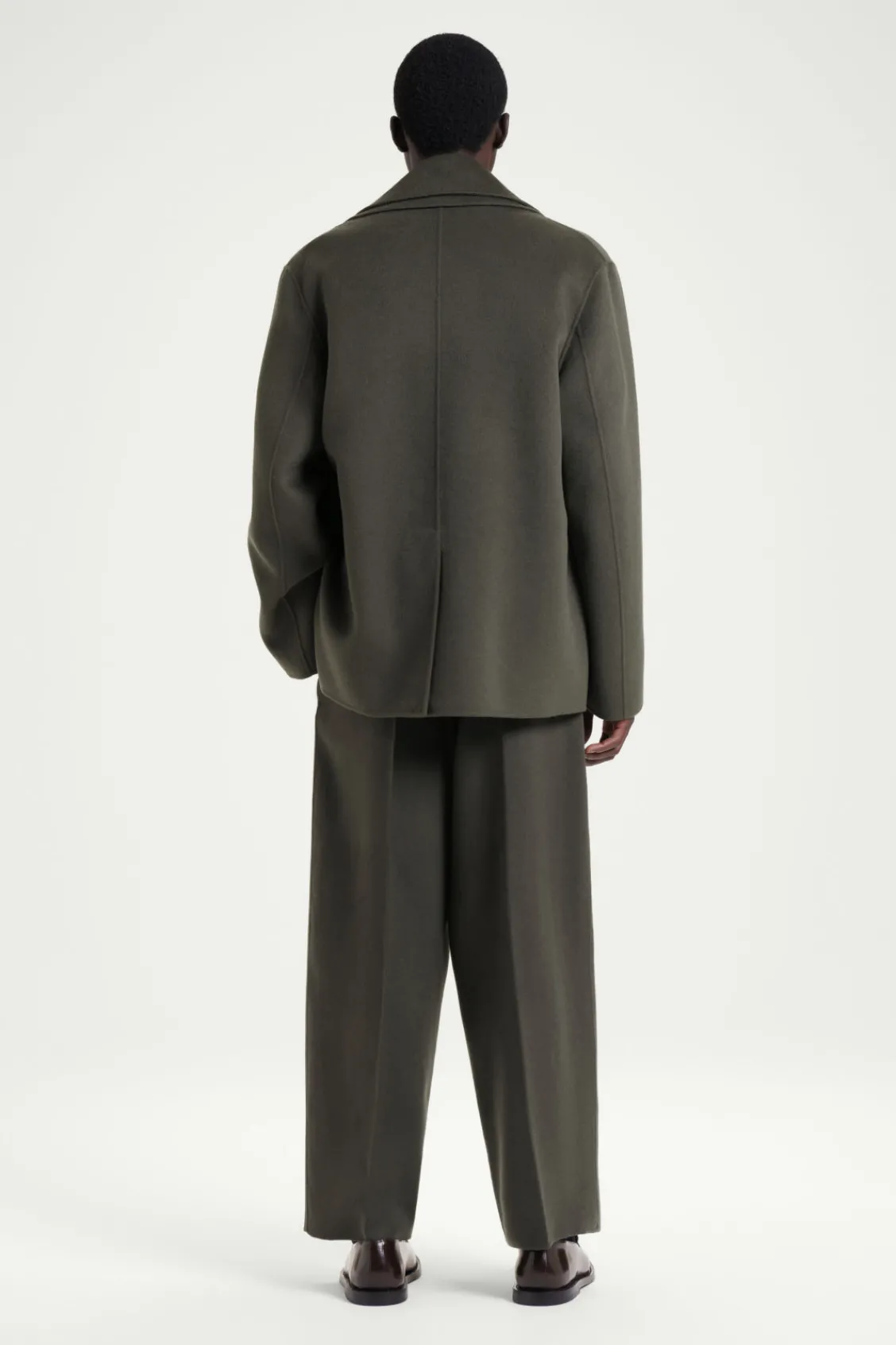 COS THE DOUBLE-BREASTED PEA COAT- Coats & Jackets