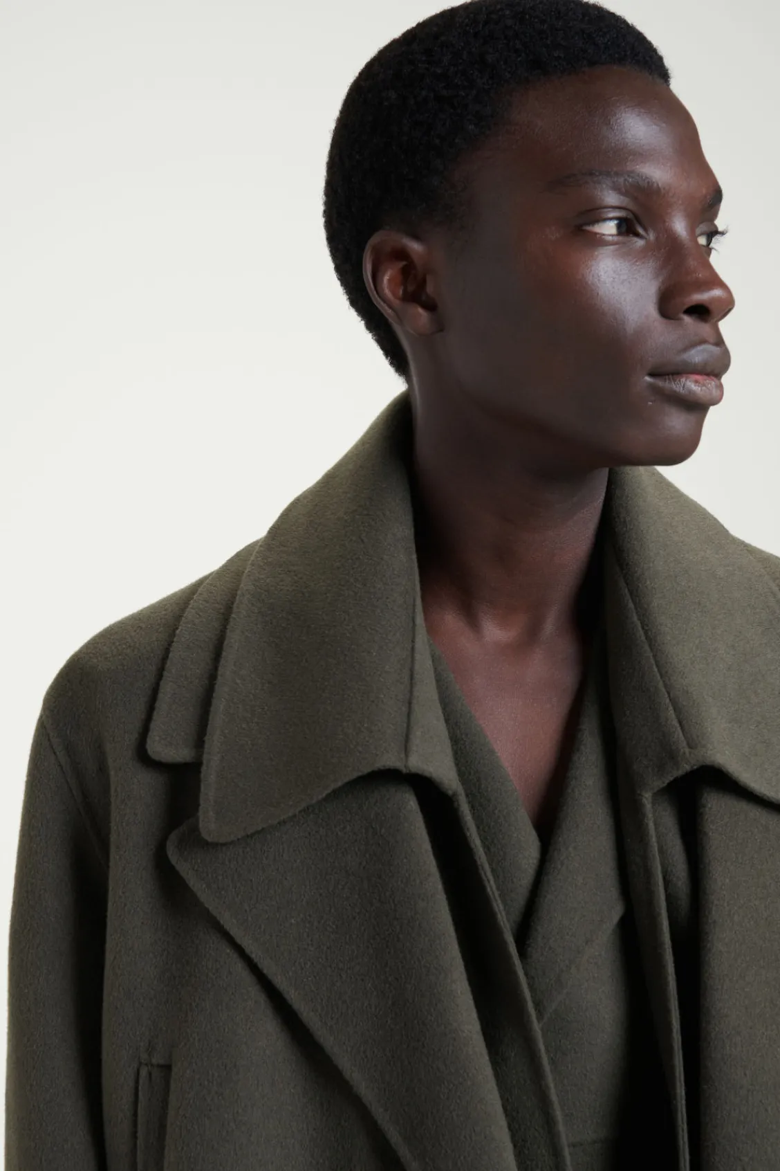 COS THE DOUBLE-BREASTED PEA COAT- Coats & Jackets
