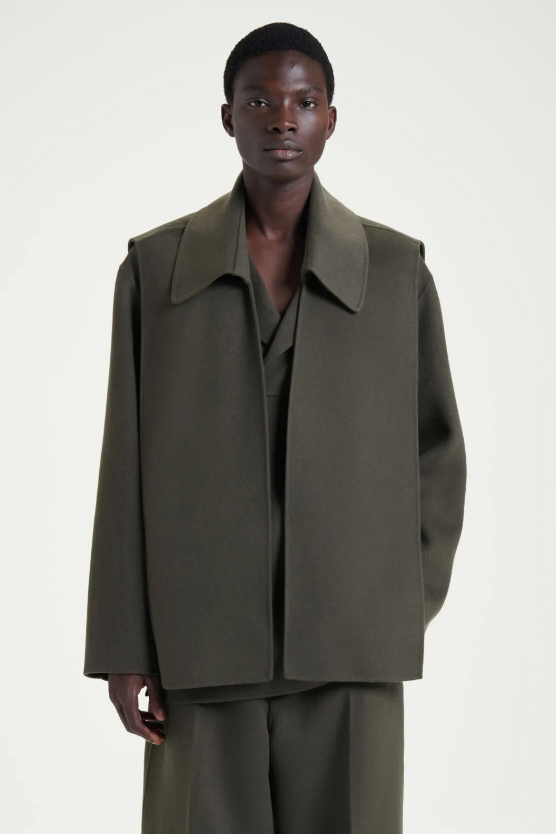 COS THE DOUBLE-BREASTED PEA COAT- Coats & Jackets