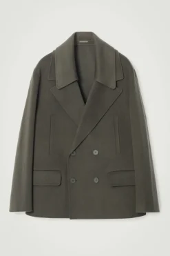 COS THE DOUBLE-BREASTED PEA COAT- Coats & Jackets