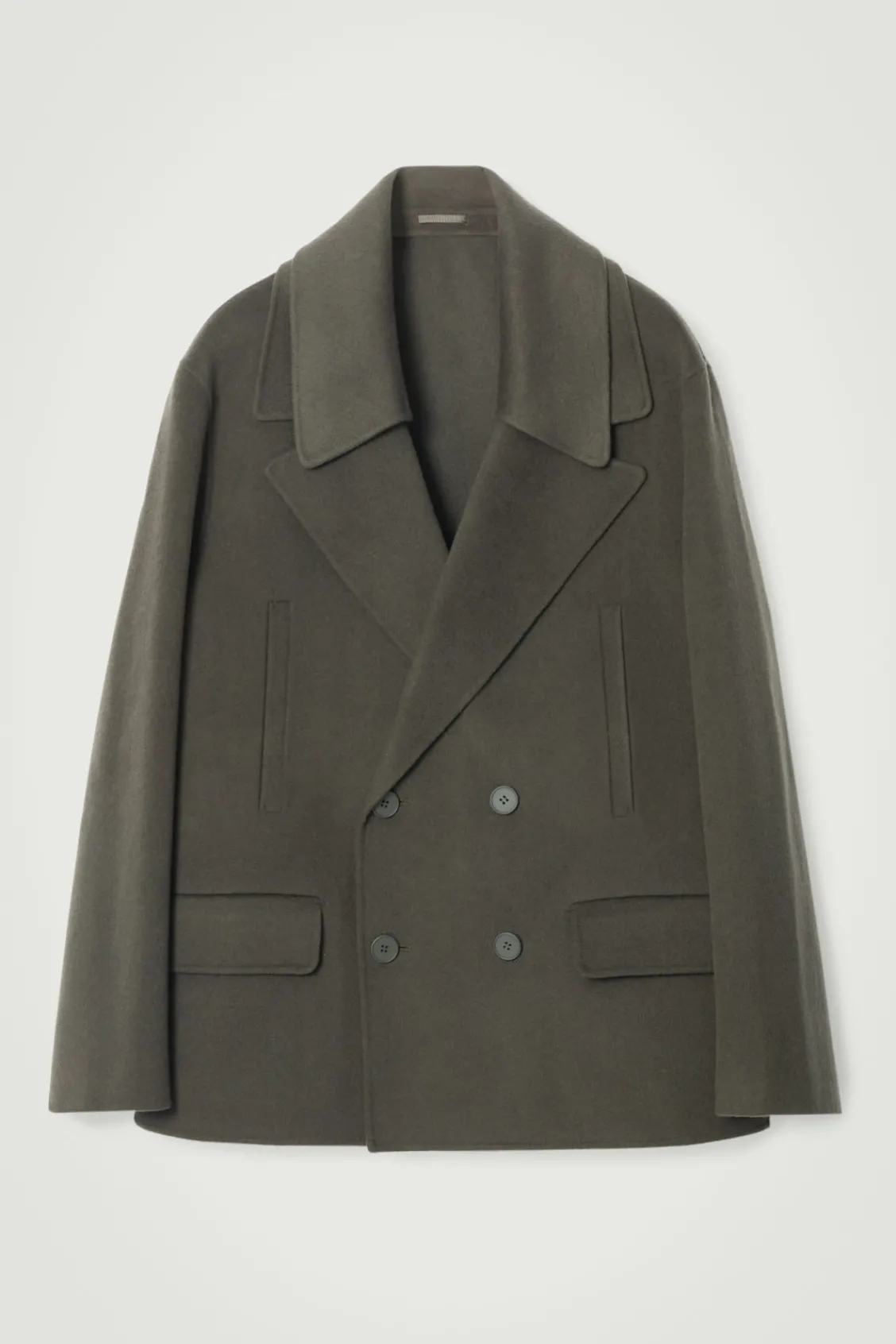 COS THE DOUBLE-BREASTED PEA COAT- Coats & Jackets