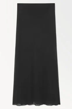 COS THE DRAPED JERSEY MAXI SKIRT-Women Skirts