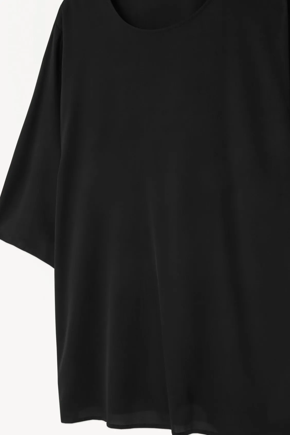 COS THE ESSENTIAL FLUID WOVEN T-SHIRT-Women T-Shirts | Tops