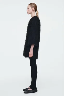 COS THE FEATHERED MINI SHIFT DRESS-Women Dresses & Jumpsuits