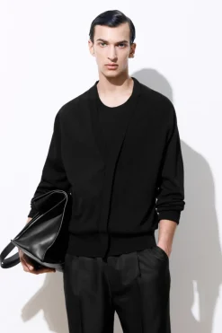 COS THE FINE KNIT V-NECK CARDIGAN- Sweaters & Cardigans
