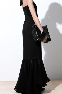 COS THE FISHTAIL BANDEAU MAXI DRESS-Women Dresses & Jumpsuits