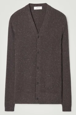 COS THE FLECKED WOOL CARDIGAN- Cashmere | Sweaters & Cardigans