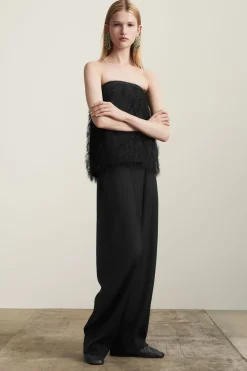 COS THE FLUID BARREL-LEG PANTS-Women Vests & Tailoring | Pants