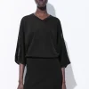 COS THE FLUID KNITTED T-SHIRT-Women T-Shirts | Tops