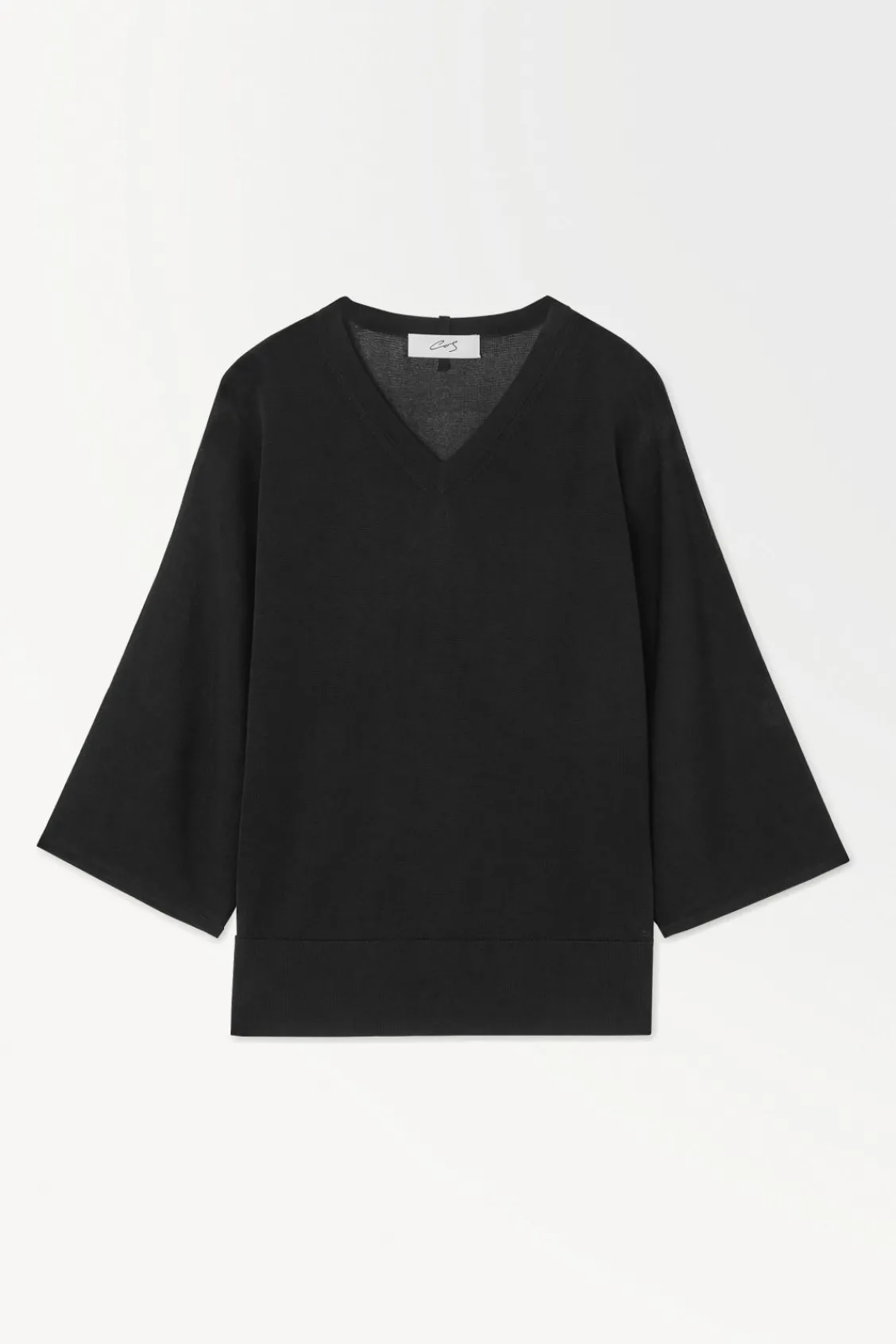 COS THE FLUID KNITTED T-SHIRT-Women T-Shirts | Tops