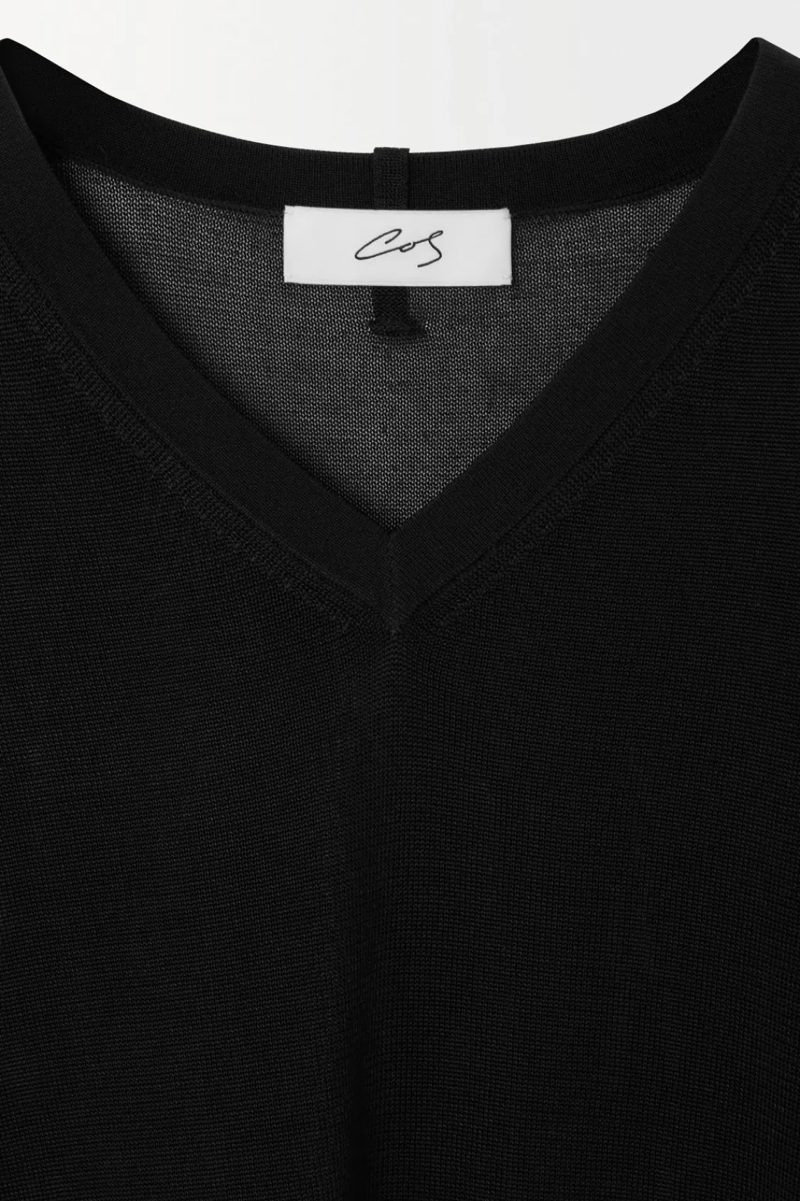 COS THE FLUID KNITTED T-SHIRT-Women T-Shirts | Tops