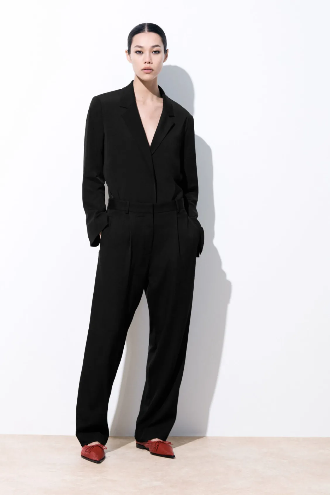 COS THE FLUID WIDE-LEG PANTS-Women Pants