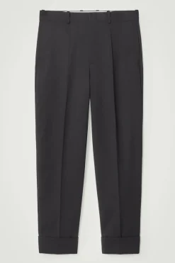 COS THE FOLD-UP TAPERED PANTS- Suits & Tailoring | Pants