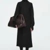 COS THE FUNNEL-NECK MERINO WOOL DRESS-Women Dresses & Jumpsuits | Sweaters & Cardigans
