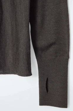 COS THE FUNNEL-NECK MERINO WOOL SWEATER-Women Tops | Sweaters & Cardigans