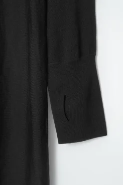 COS THE FUNNEL-NECK MERINO WOOL DRESS-Women Dresses & Jumpsuits | Sweaters & Cardigans