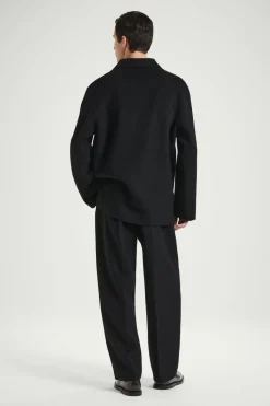 COS THE HALF-PLACKET OVERSHIRT- Shirts