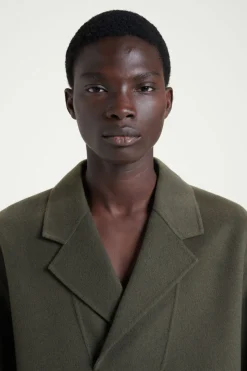 COS THE HALF-PLACKET OVERSHIRT- Shirts