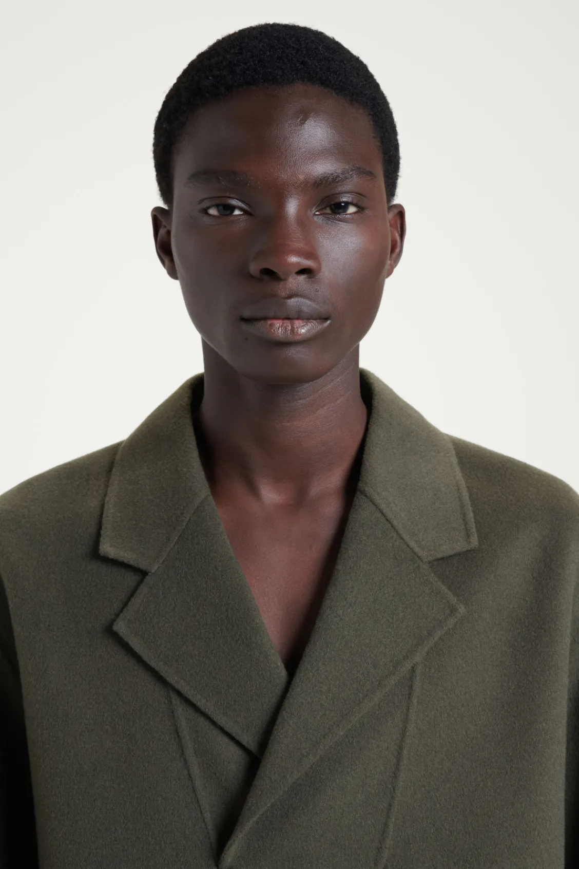 COS THE HALF-PLACKET OVERSHIRT- Shirts