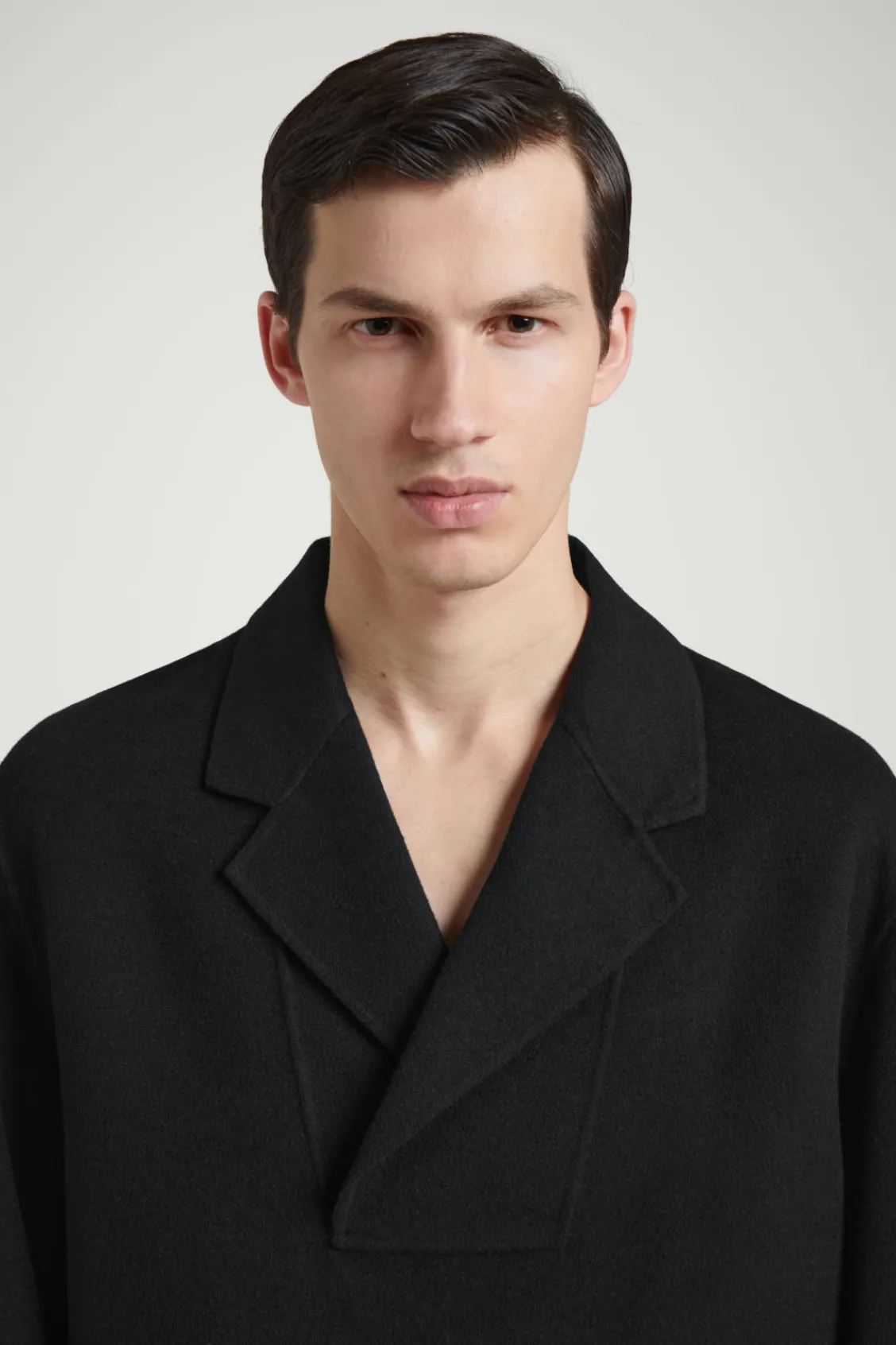 COS THE HALF-PLACKET OVERSHIRT- Shirts