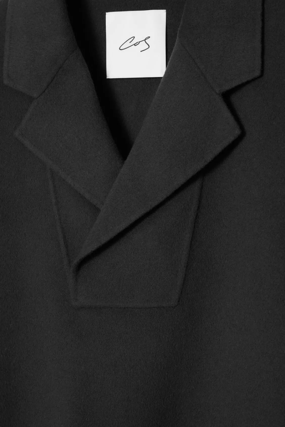 COS THE HALF-PLACKET OVERSHIRT- Shirts