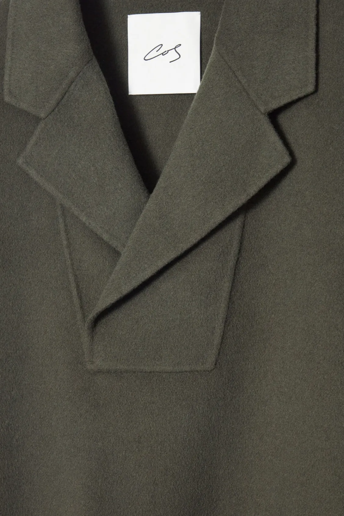 COS THE HALF-PLACKET OVERSHIRT- Shirts