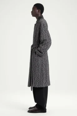 COS THE HERRINGBONE COAT- Coats & Jackets