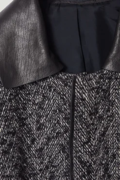 COS THE HERRINGBONE COAT- Coats & Jackets