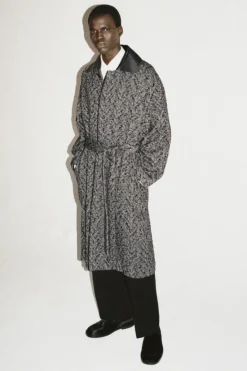 COS THE HERRINGBONE COAT- Coats & Jackets