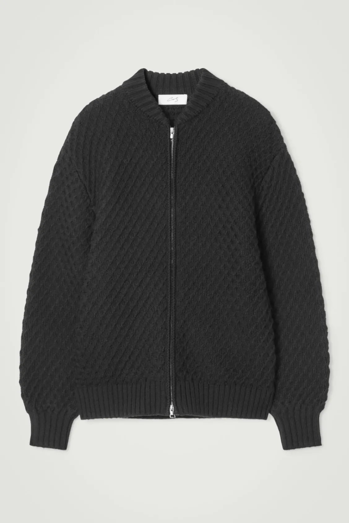 COS THE HONEYCOMB BOMBER JACKET- Sweaters & Cardigans | Coats & Jackets