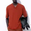 COS THE KNITTED SILK T-SHIRT- T-Shirts | Sweaters & Cardigans